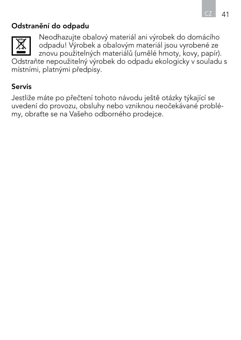 AEG DOUBLE PLUG SOCKET DB 70 User Manual | Page 41 / 54
