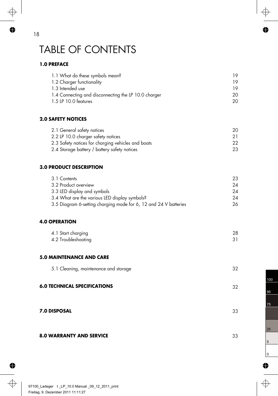 AEG Battery Charger LP 10.0 User Manual | Page 18 / 98