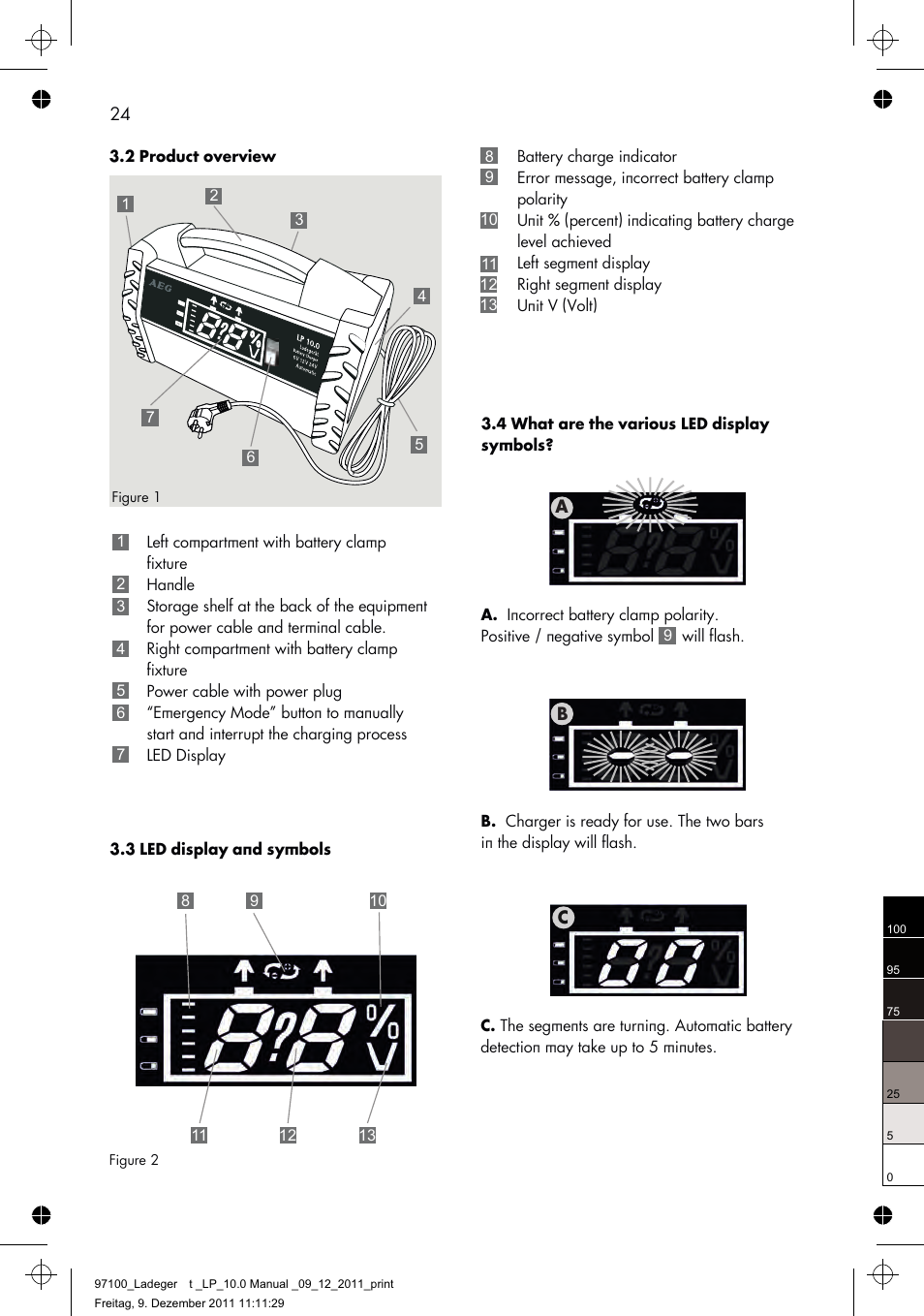 Ba 24 c | AEG Battery Charger LP 10.0 User Manual | Page 24 / 98