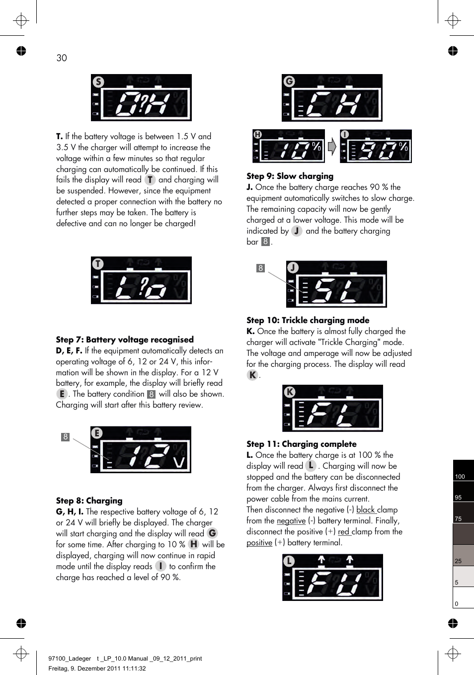 Gh i, Kl l t t | AEG Battery Charger LP 10.0 User Manual | Page 30 / 98