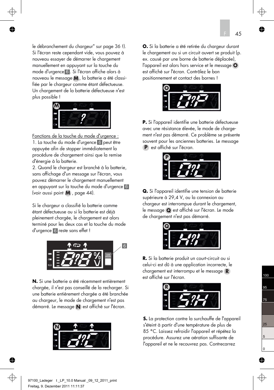 AEG Battery Charger LP 10.0 User Manual | Page 45 / 98