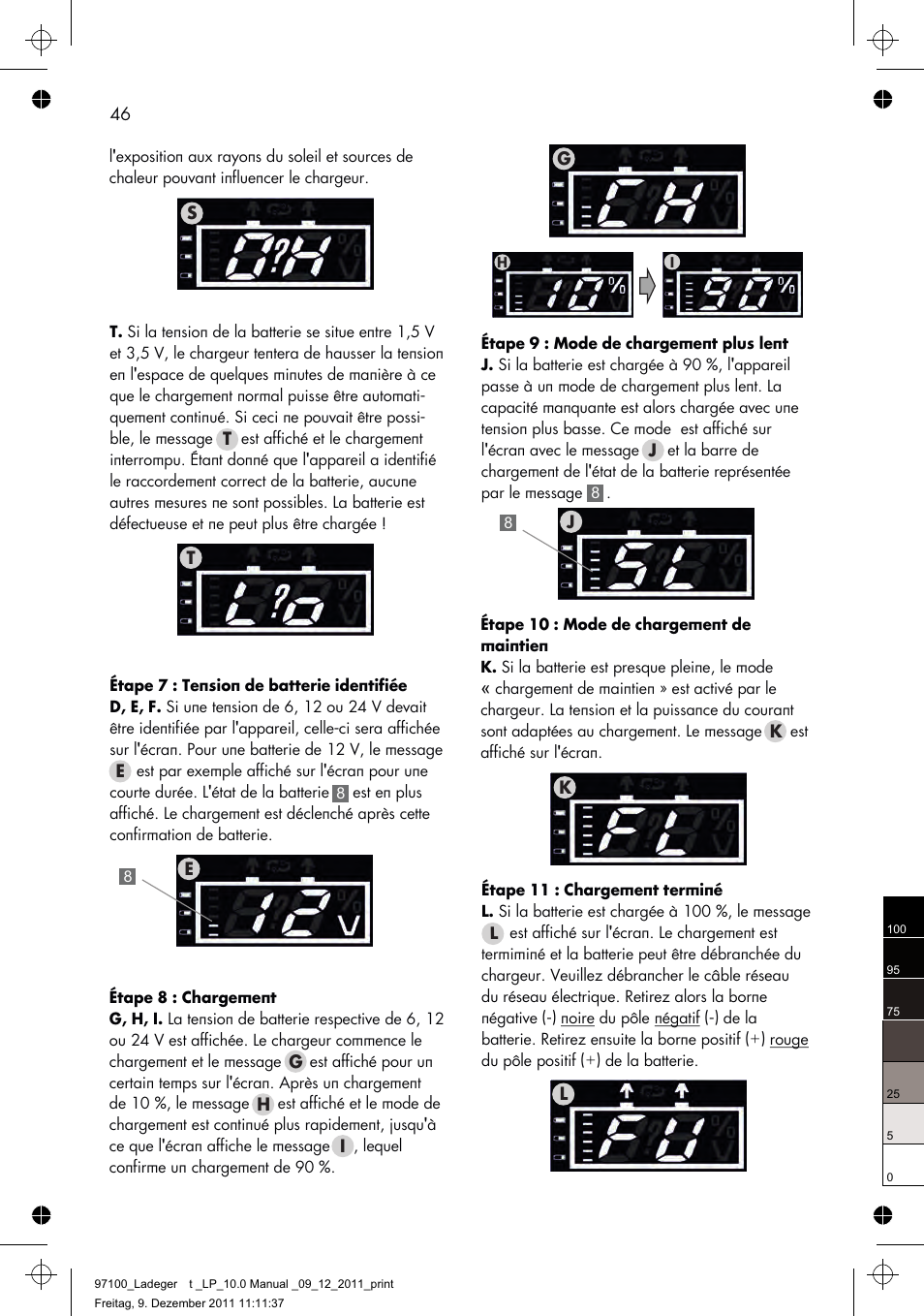 AEG Battery Charger LP 10.0 User Manual | Page 46 / 98