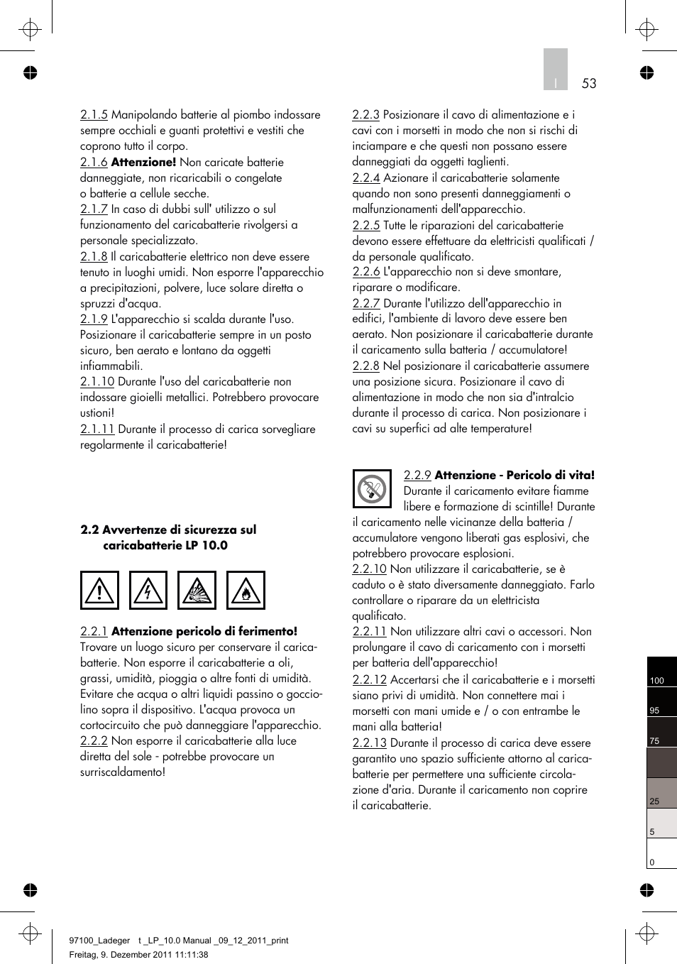 AEG Battery Charger LP 10.0 User Manual | Page 53 / 98