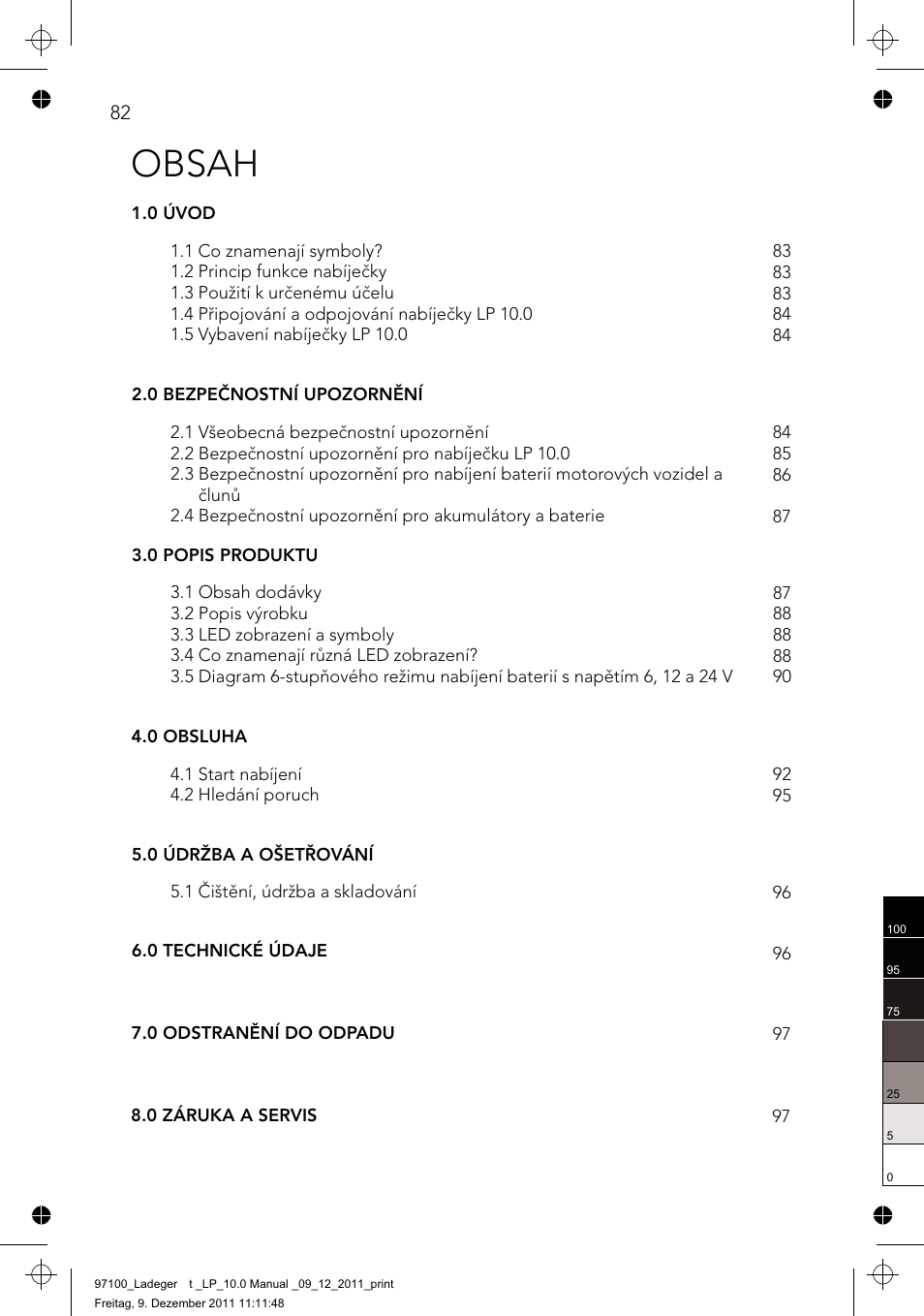 AEG Battery Charger LP 10.0 User Manual | Page 82 / 98