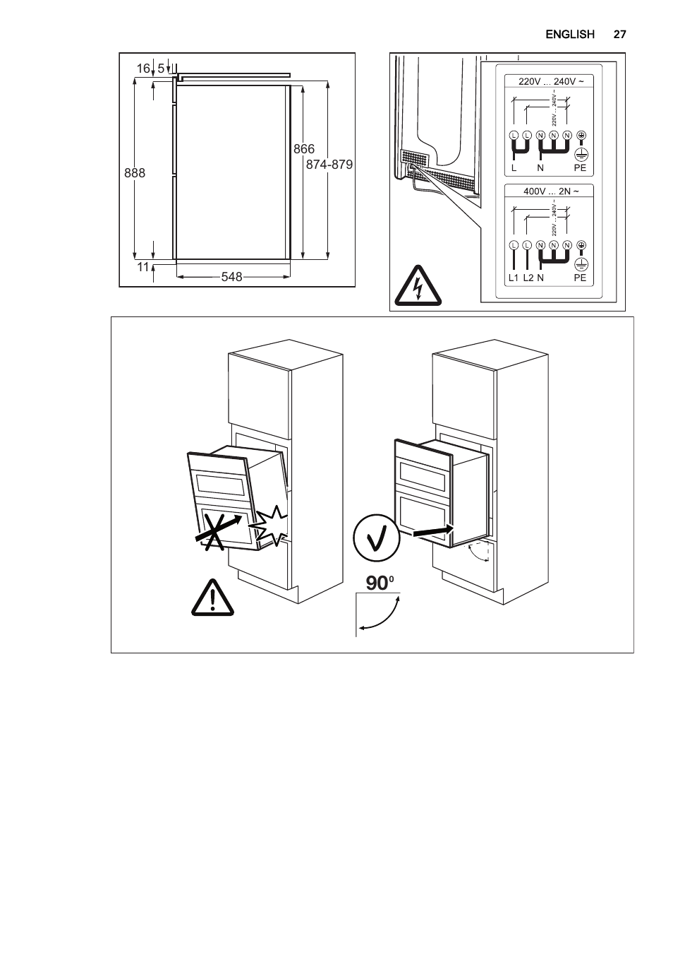 AEG DE4003000M User Manual | Page 27 / 64