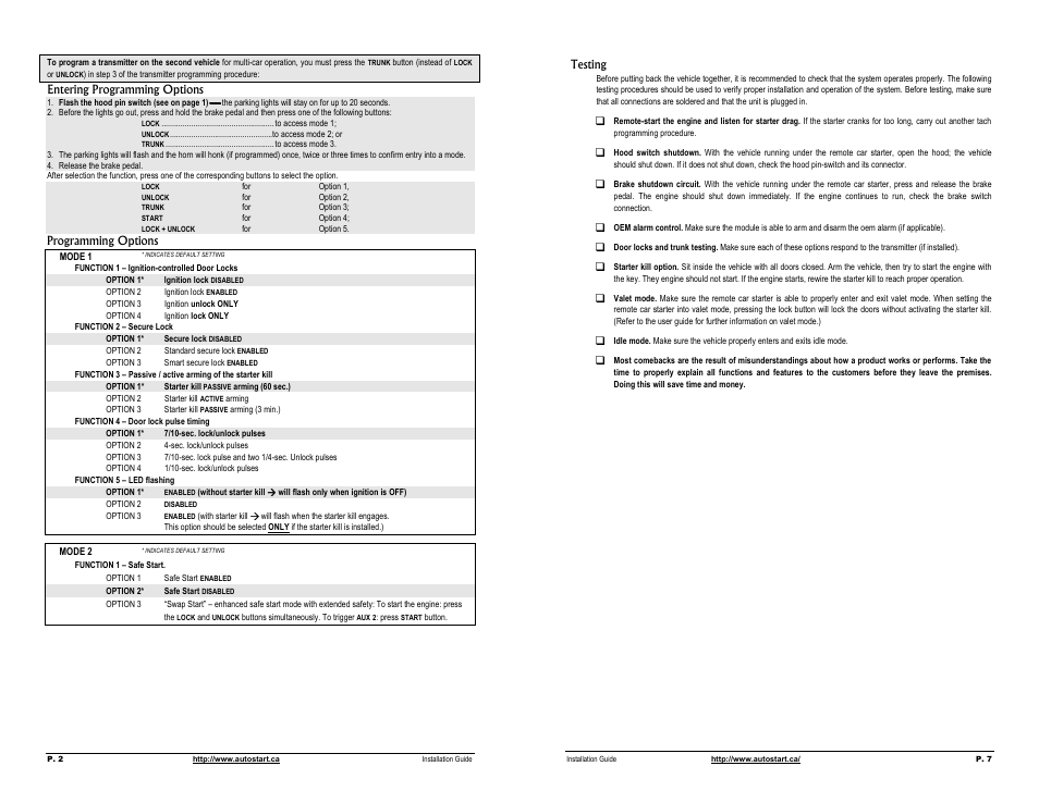 Autostart AS-1735 User Manual | Page 2 / 4