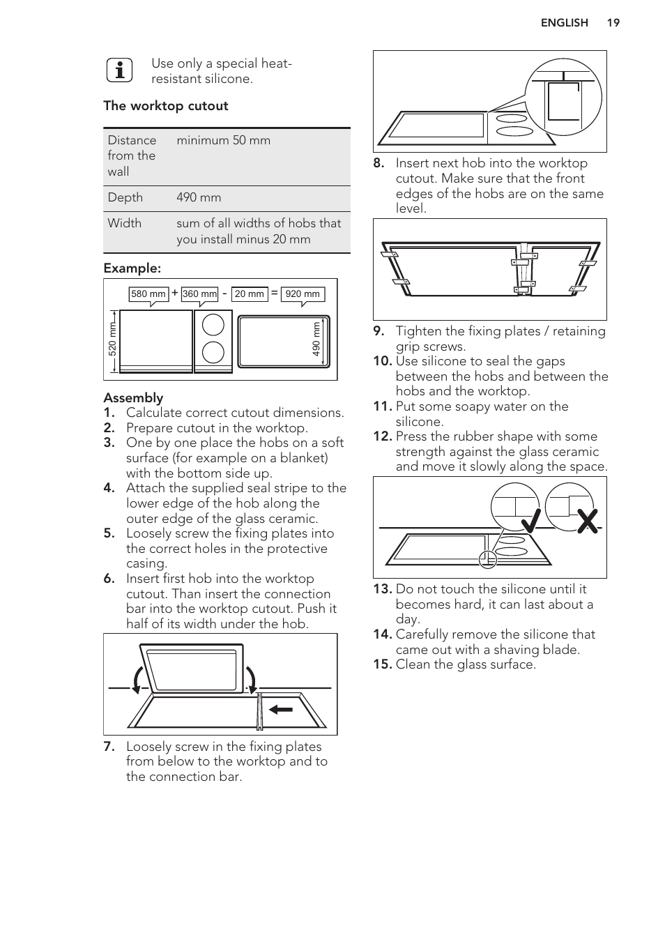 AEG HC411520GB User Manual | Page 19 / 64