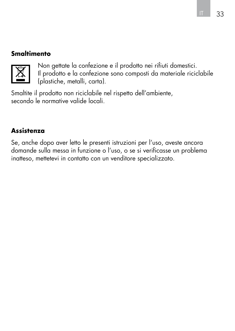 AEG Windscreen De-icer & Fan SK 150 User Manual | Page 33 / 52
