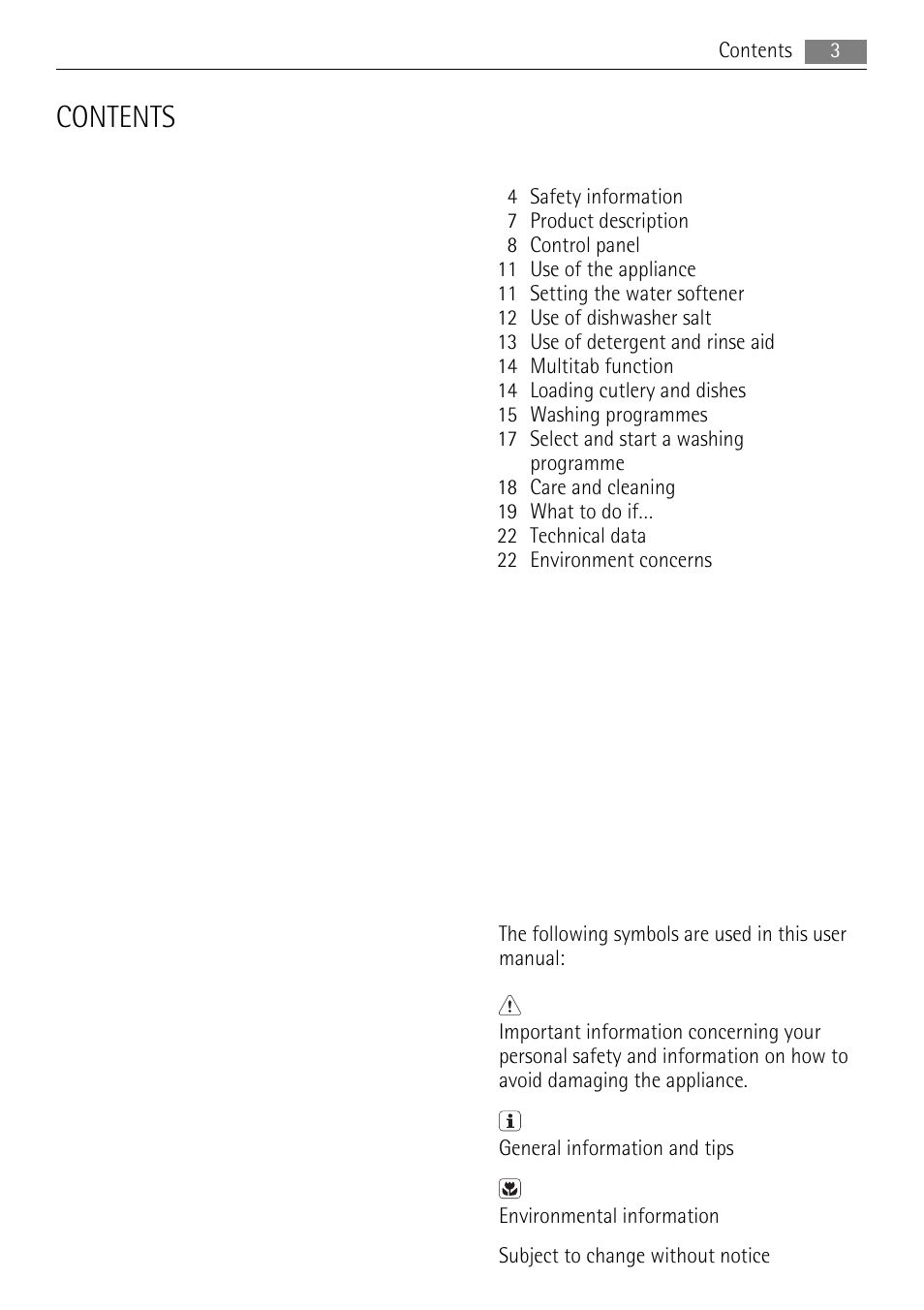 AEG F88060VI0P User Manual | Page 3 / 24