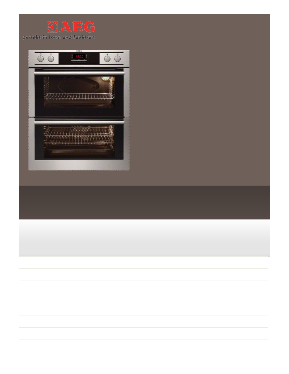 AEG NC4003020M User Manual | 2 pages