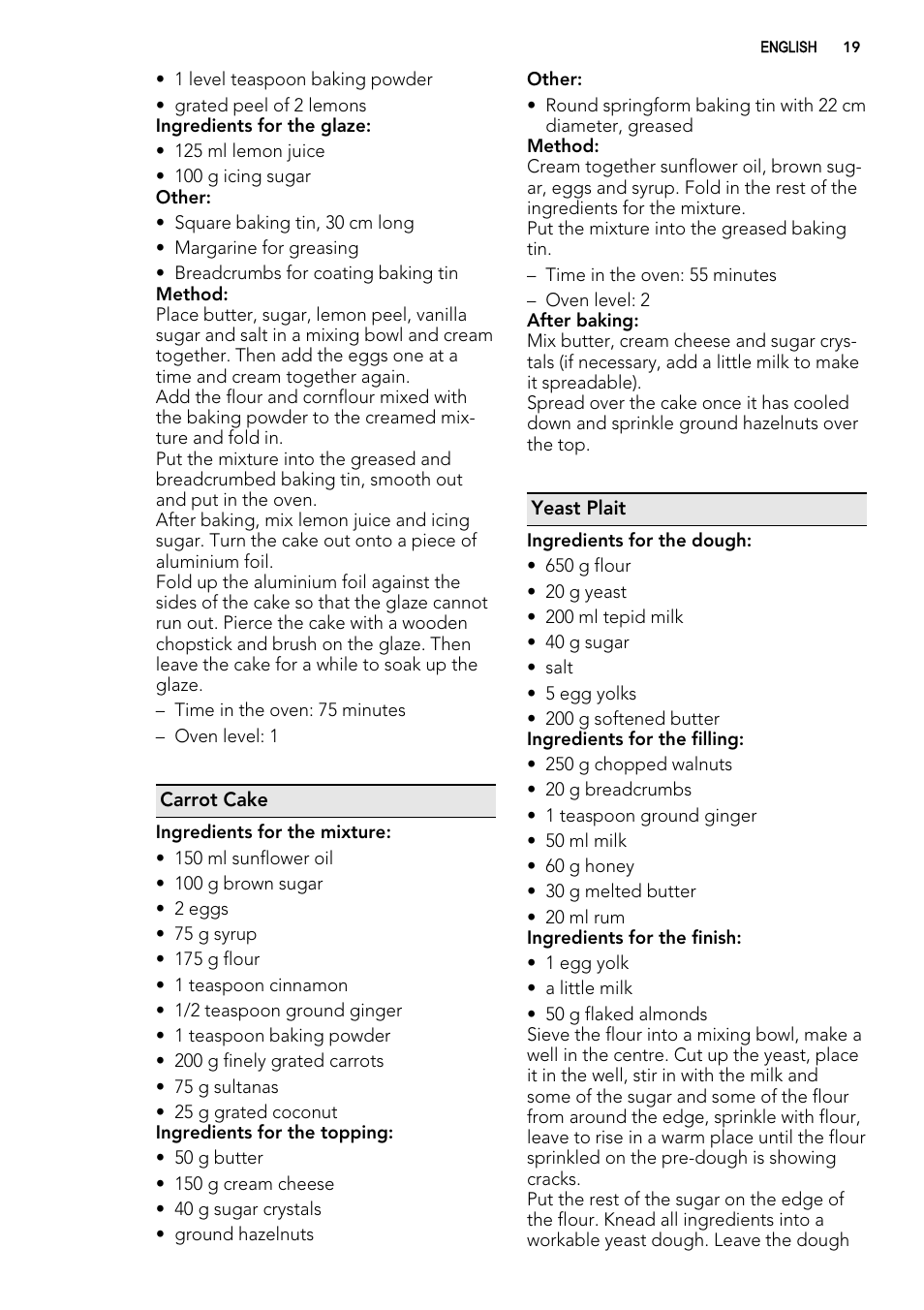 AEG MCD3881E-M User Manual | Page 19 / 32