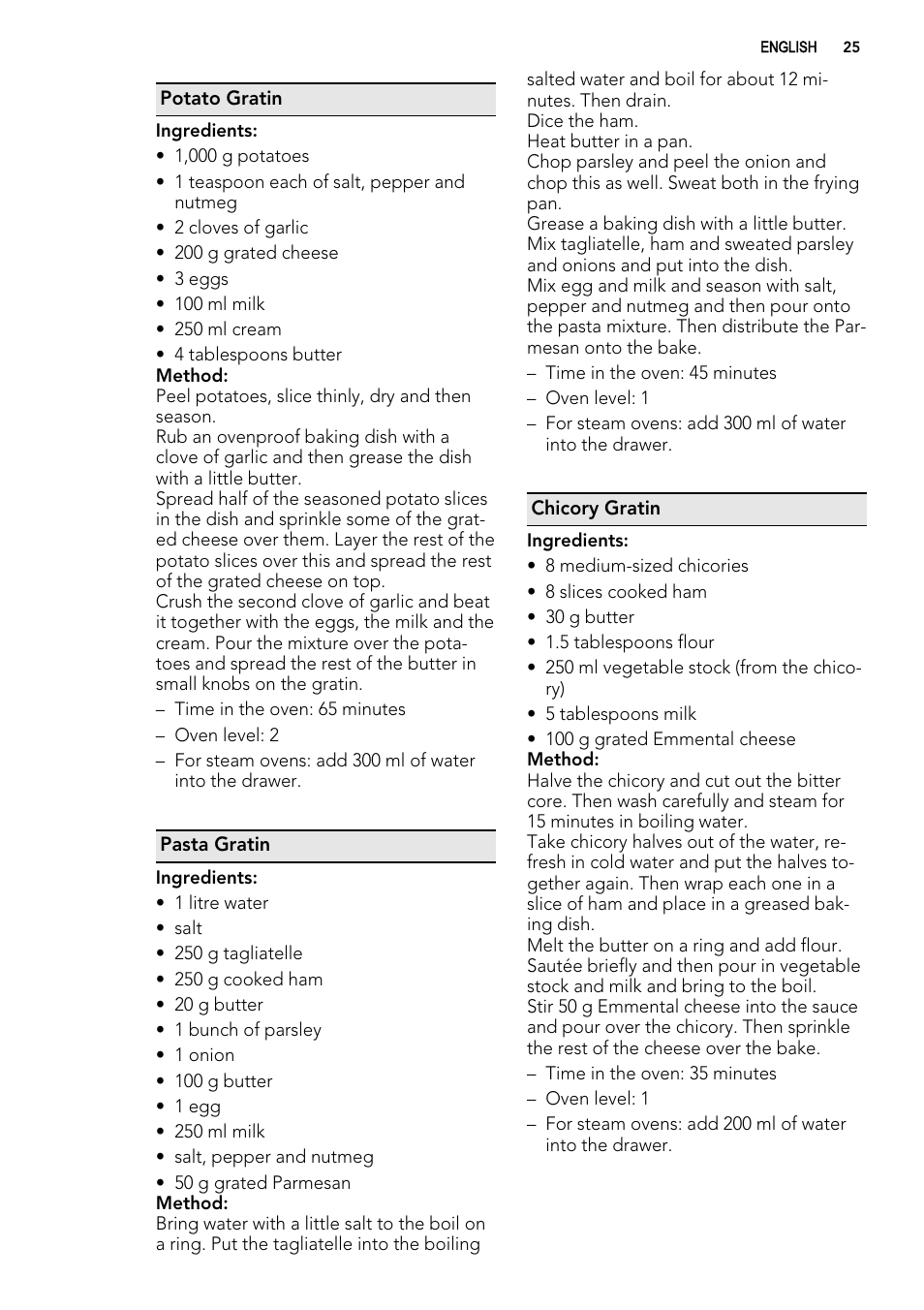AEG MCD3881E-M User Manual | Page 25 / 32