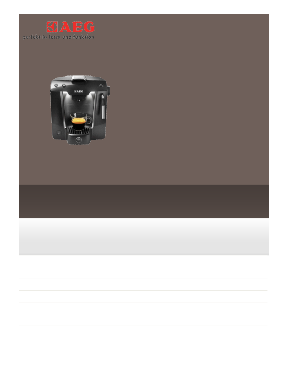 AEG LM5400-U User Manual | 1 page
