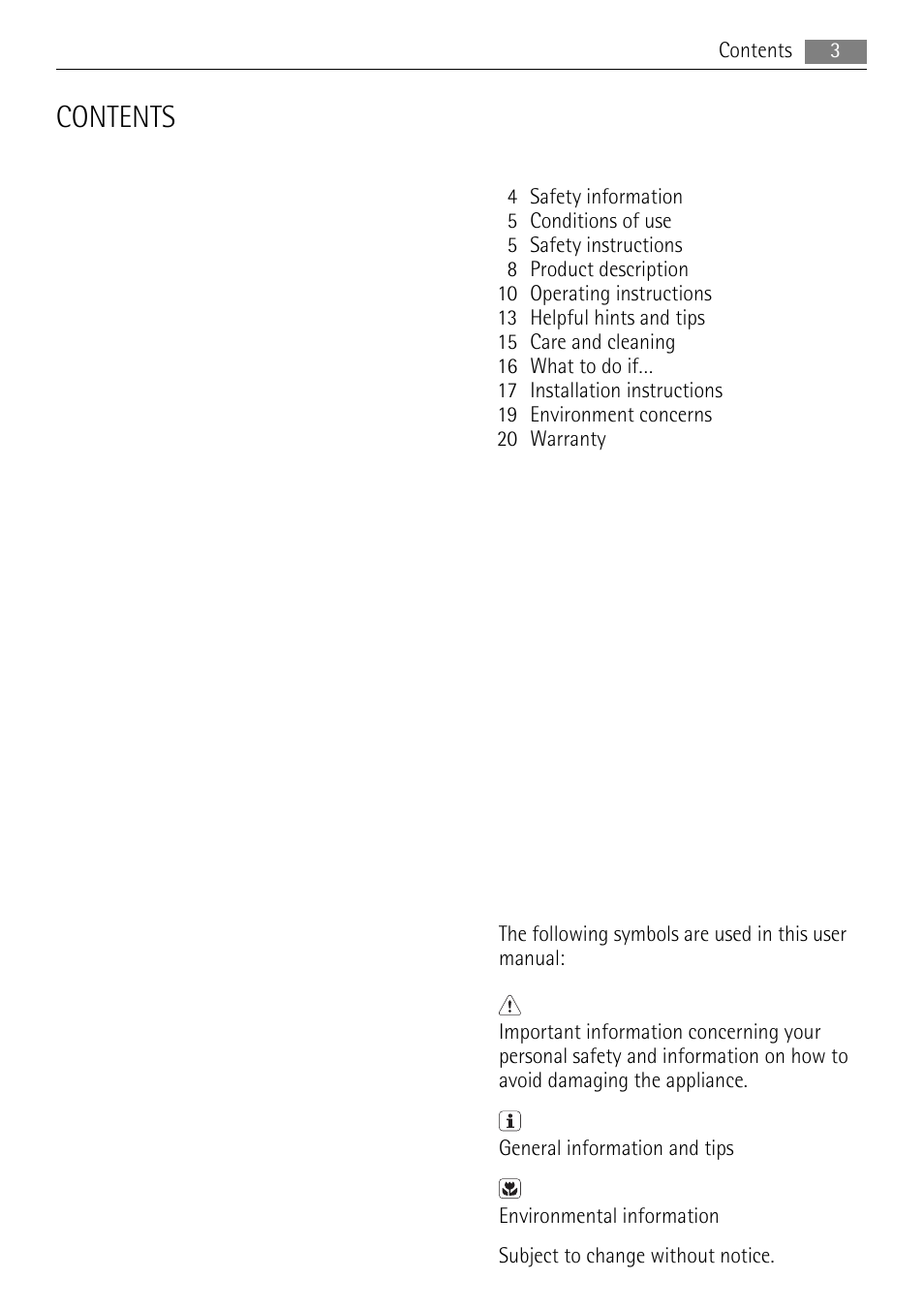 AEG HK634200XB User Manual | Page 3 / 24