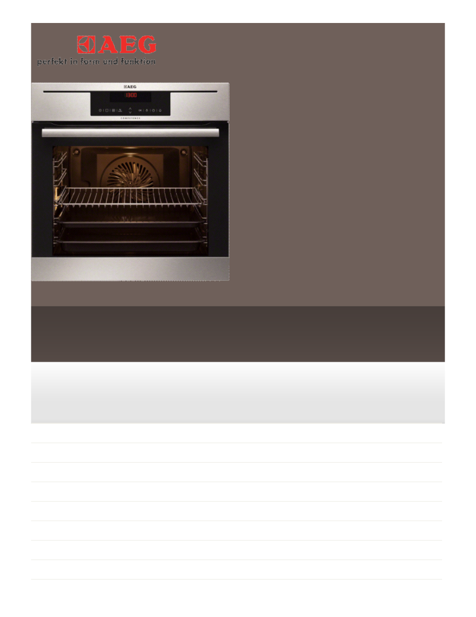 AEG BP8314001M User Manual | 2 pages