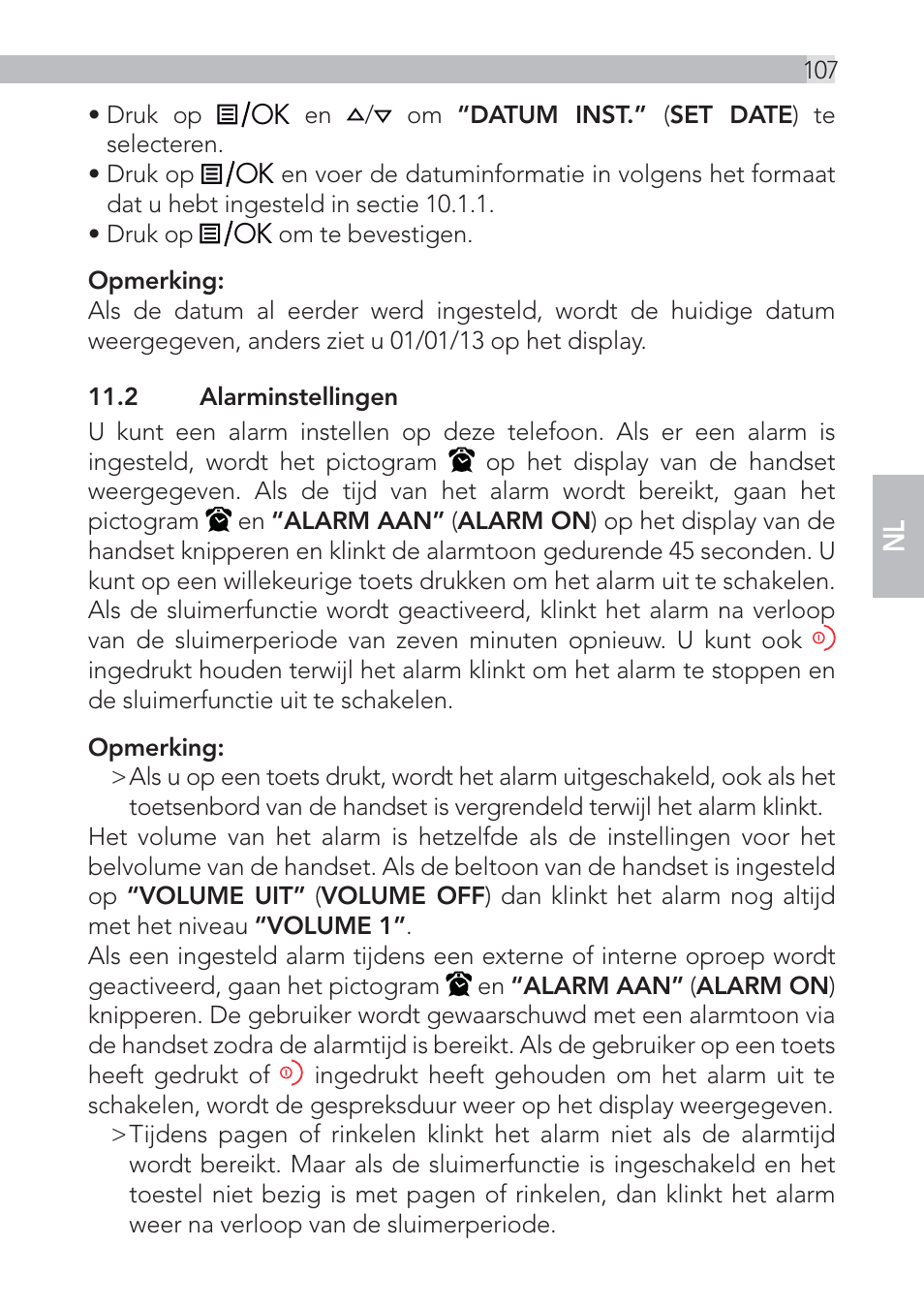 AEG Voxtel D555 User Manual | Page 107 / 120