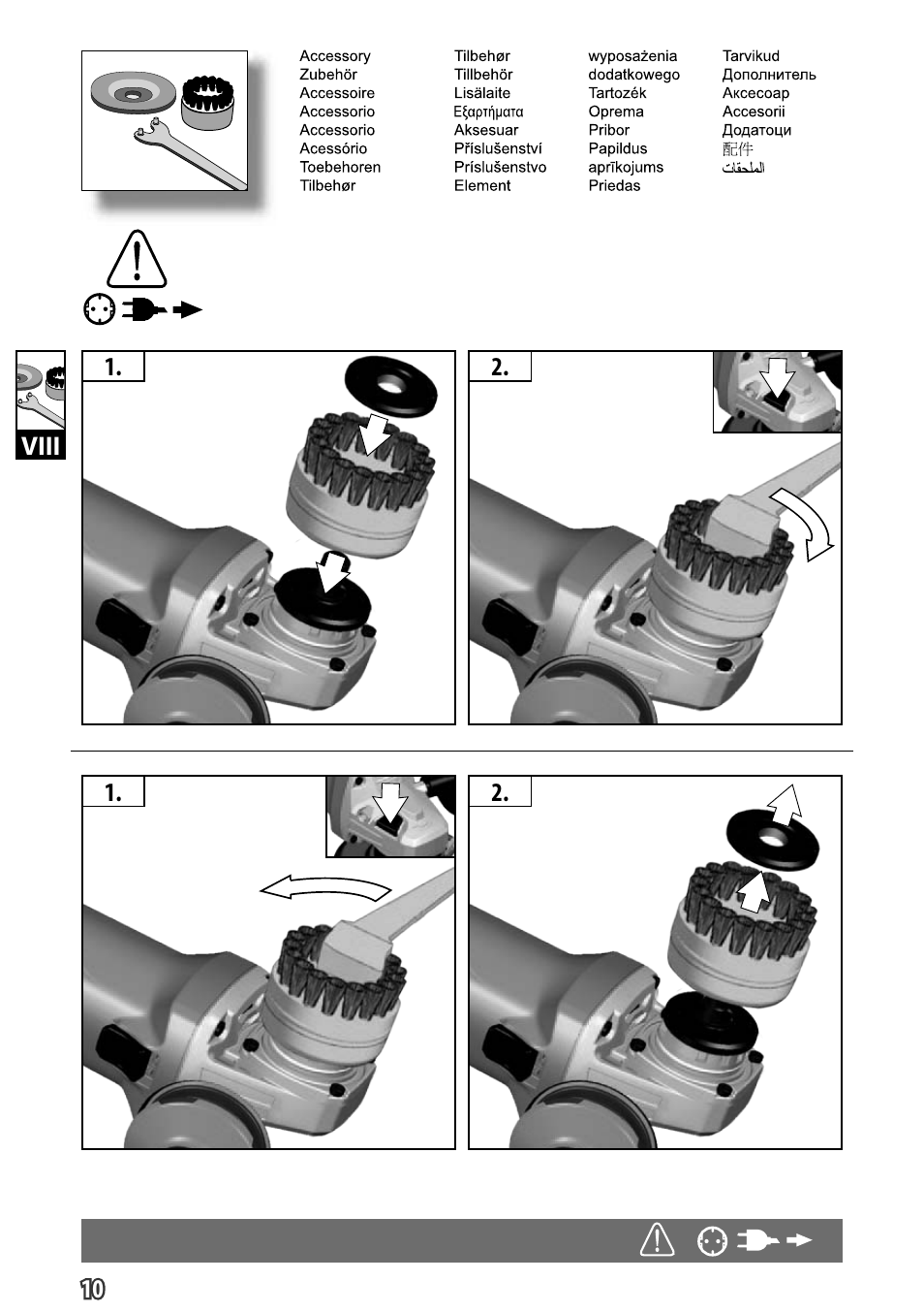 AEG WS 9-115 User Manual | Page 12 / 125
