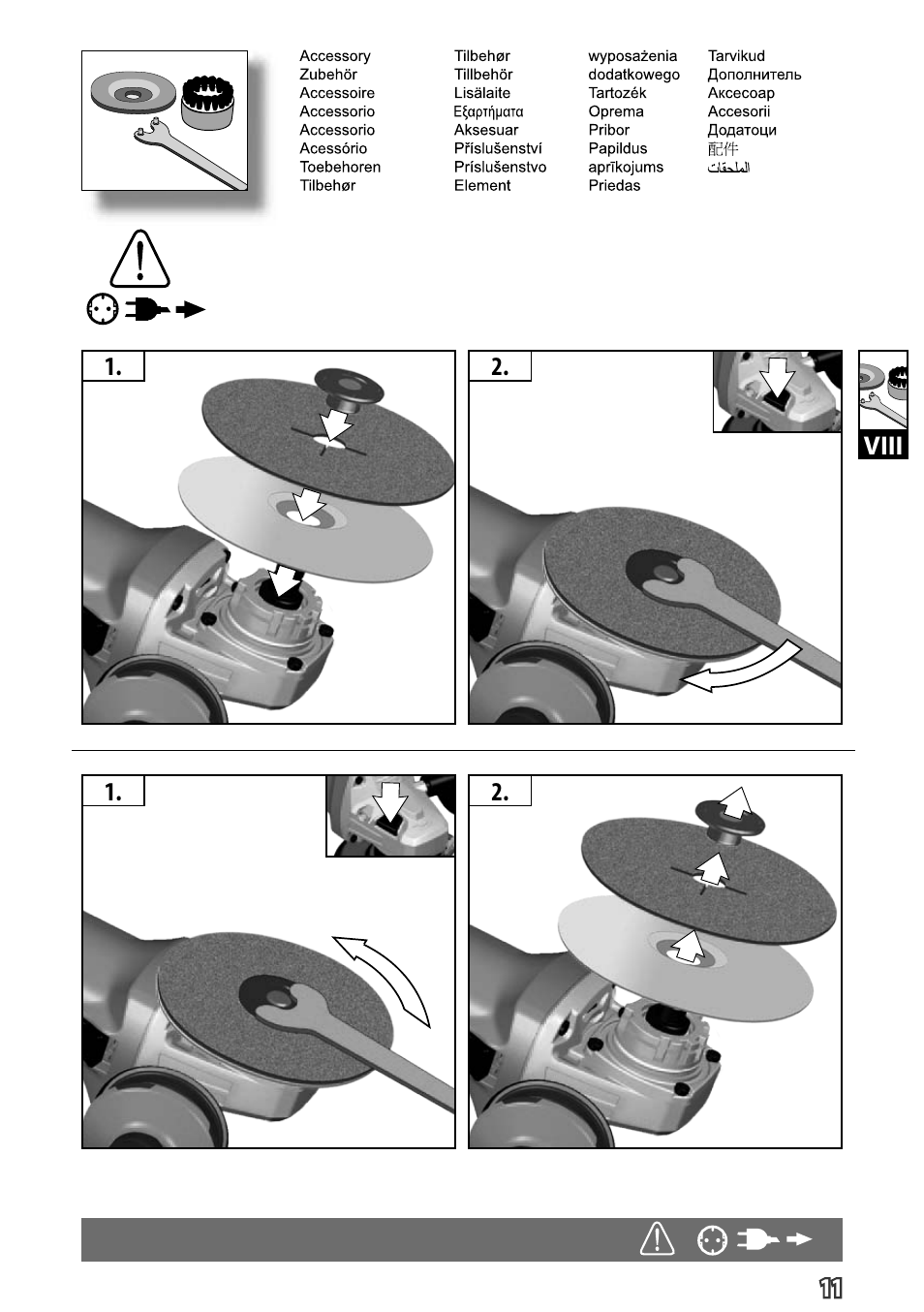 AEG WS 9-115 User Manual | Page 13 / 125
