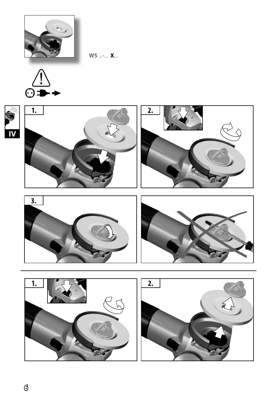 AEG WS 9-115 User Manual | Page 8 / 125