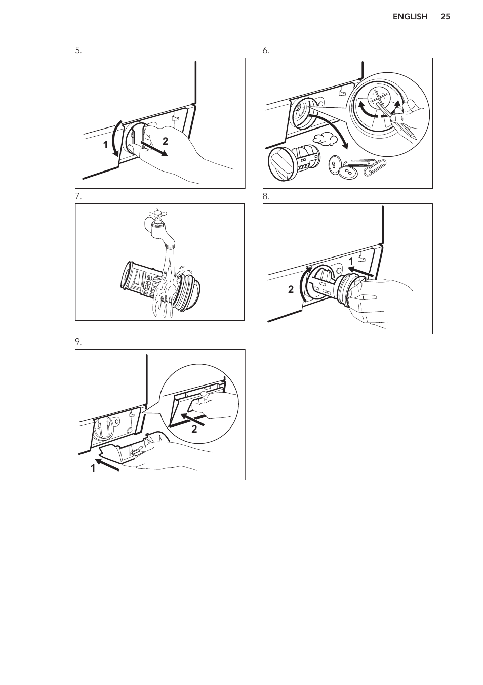 AEG L61271WDBI User Manual | Page 25 / 32