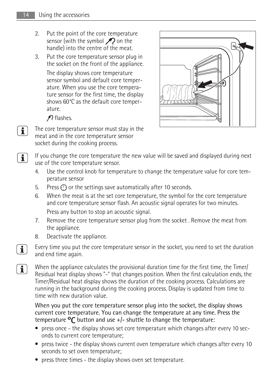 AEG BE3003021M User Manual | Page 14 / 40