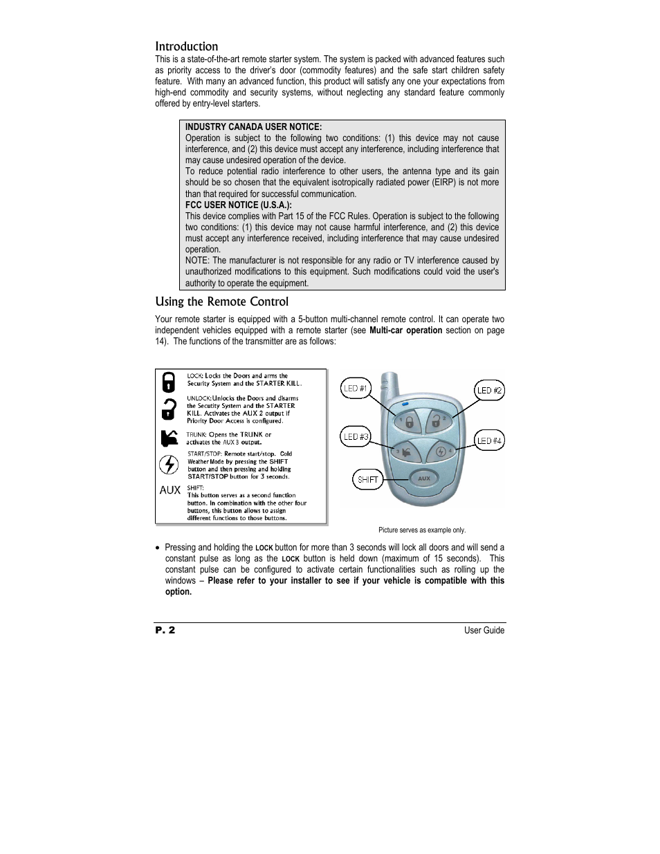 Autostart TWO - WAYLE User Manual | Page 2 / 17