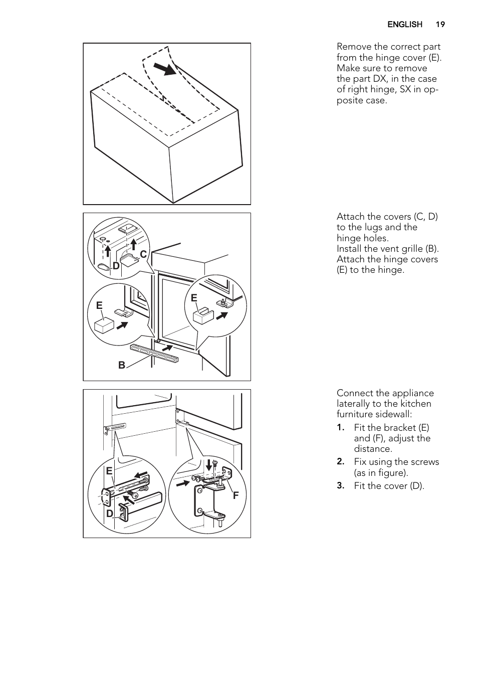 AEG SCS51800F0 User Manual | Page 19 / 24