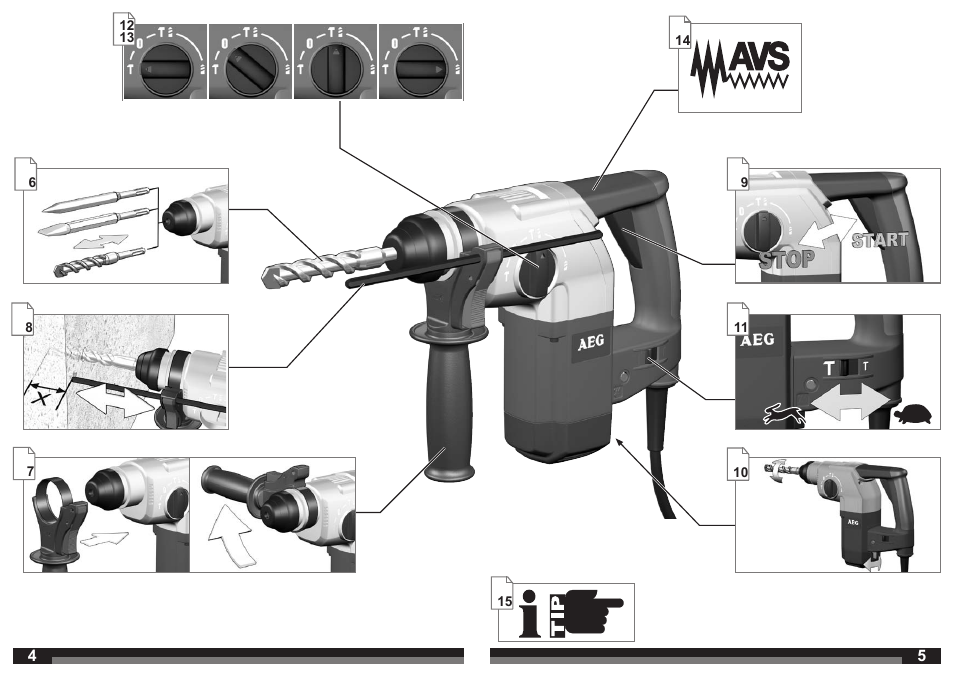 AEG BH 26LE User Manual | Page 3 / 37
