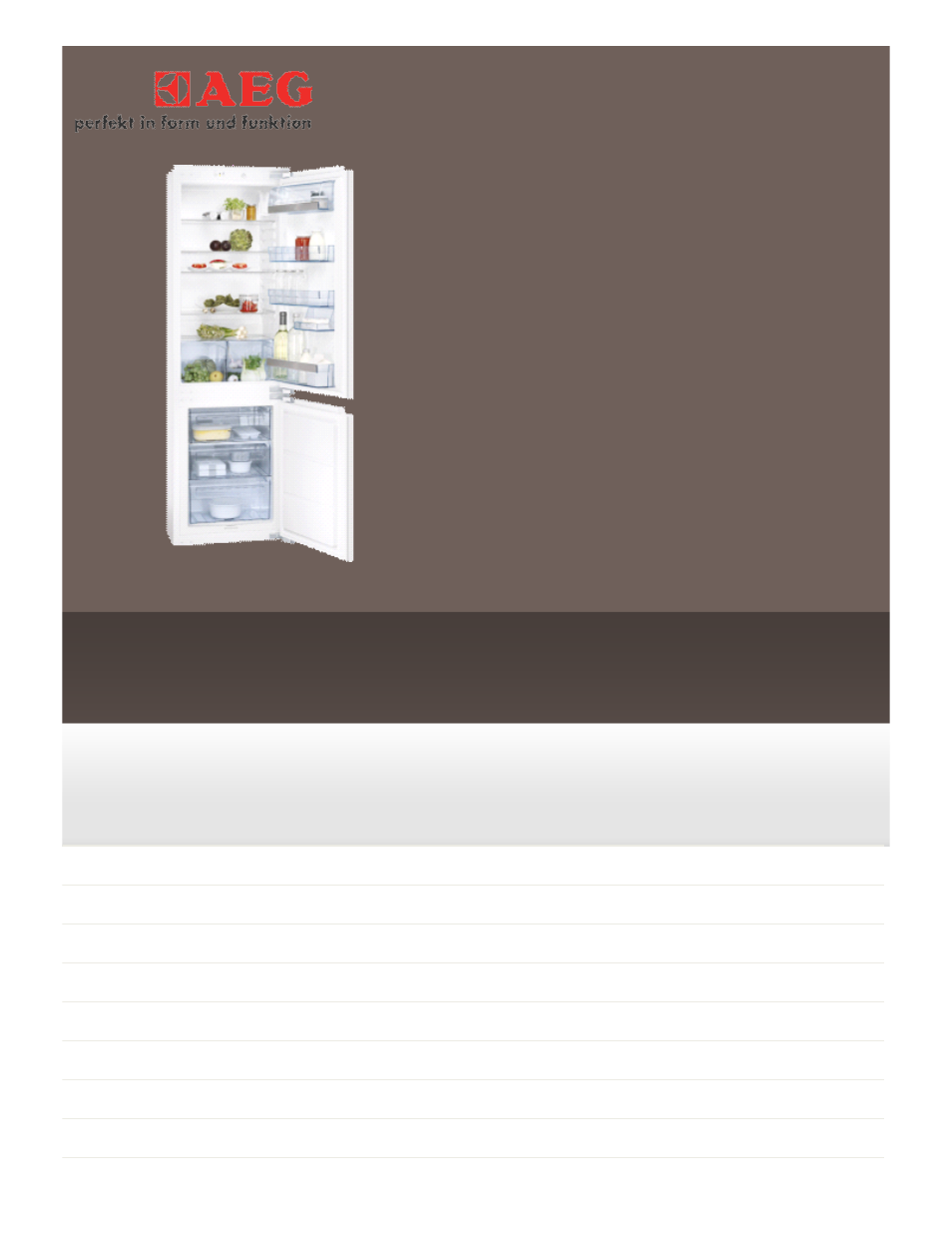 AEG SCT51800S0 User Manual | 2 pages