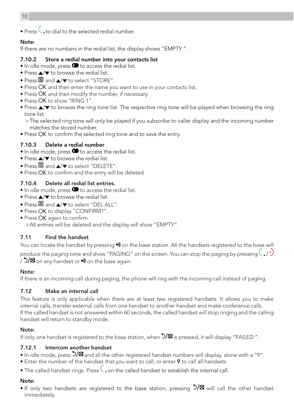 AEG Voxtel S110 combo User Manual | Page 10 / 24