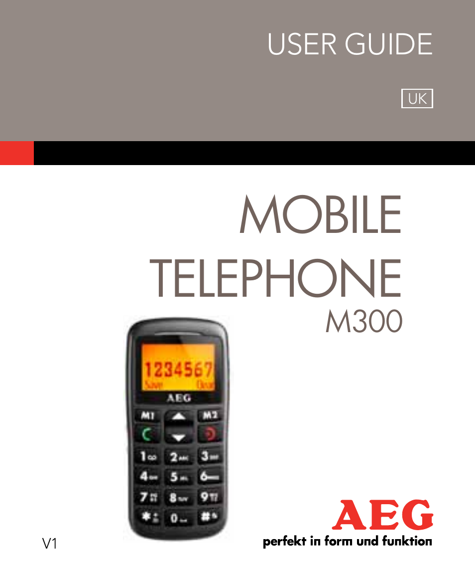 AEG Voxtel M300 User Manual | 38 pages