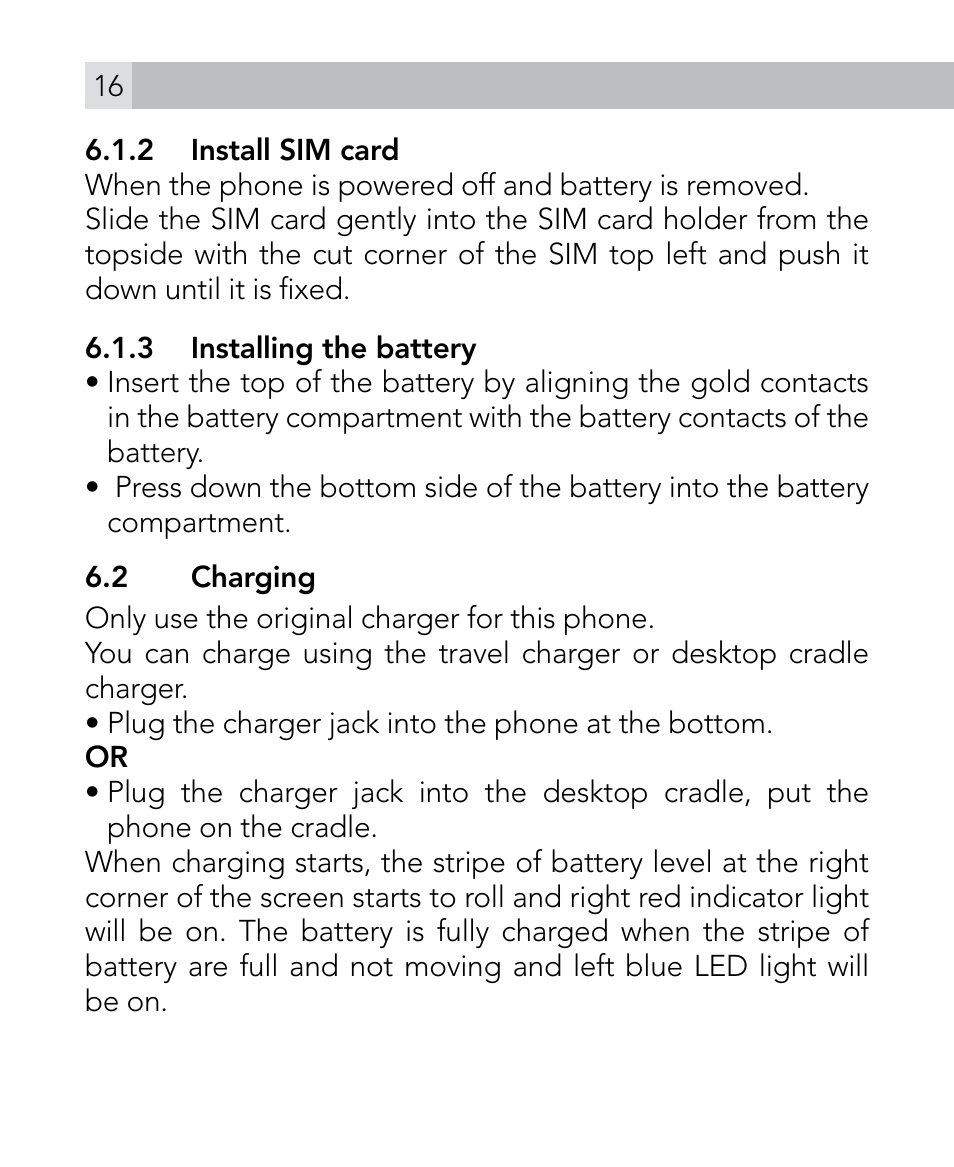 AEG Voxtel M300 User Manual | Page 16 / 38