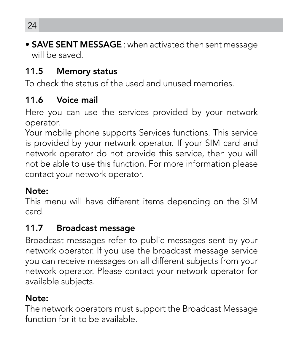 AEG Voxtel M300 User Manual | Page 24 / 38