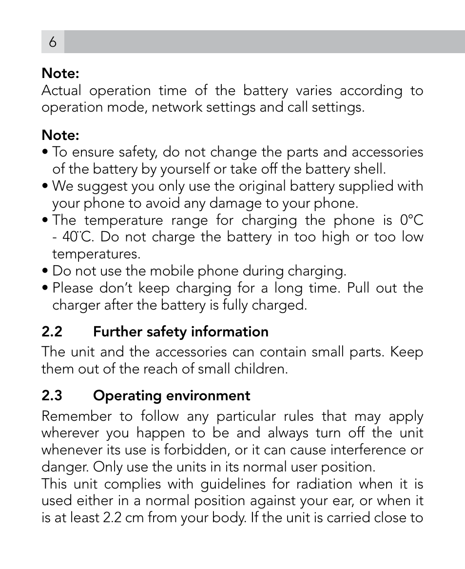 AEG Voxtel M300 User Manual | Page 6 / 38