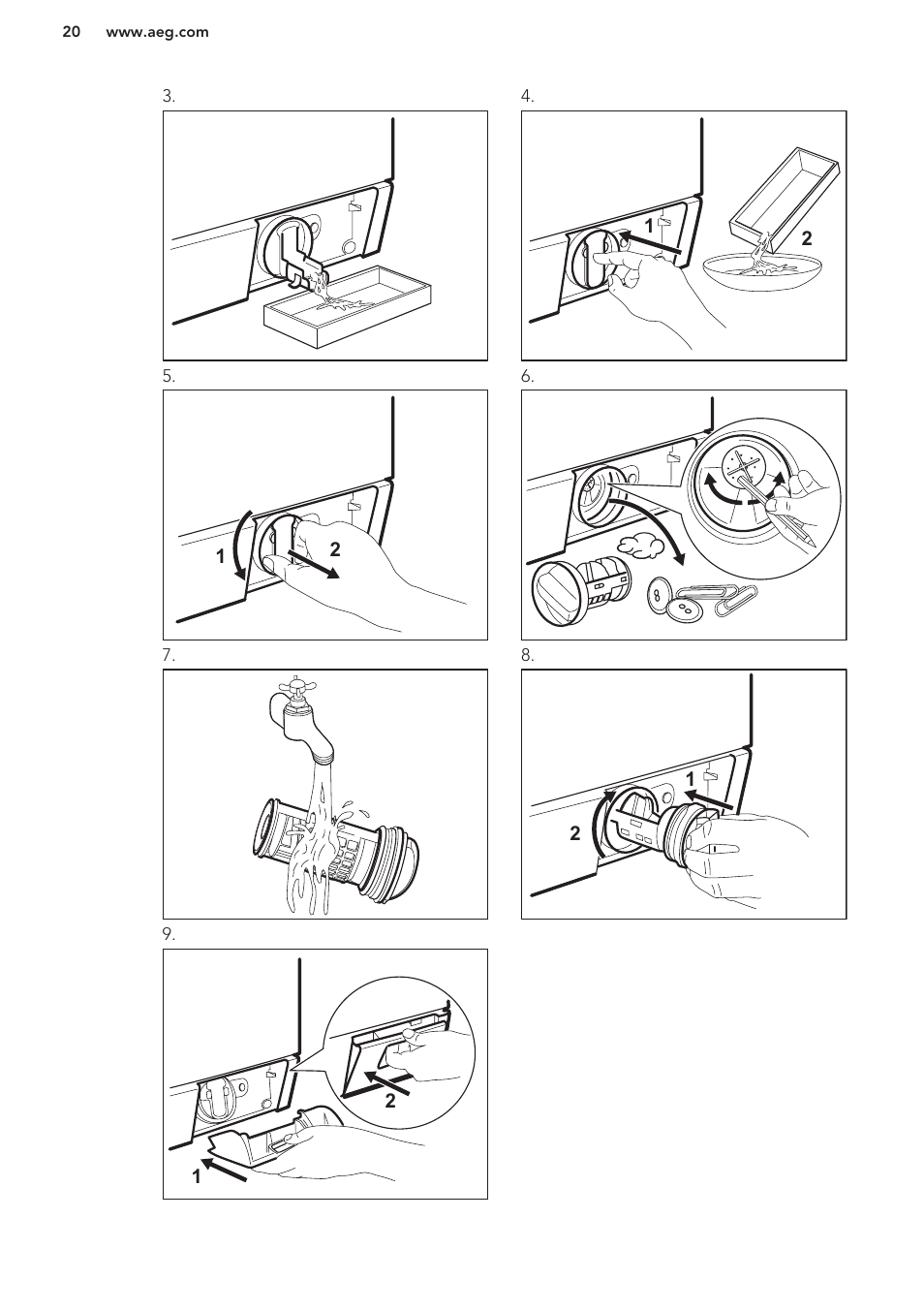 AEG L75480FL User Manual | Page 20 / 28