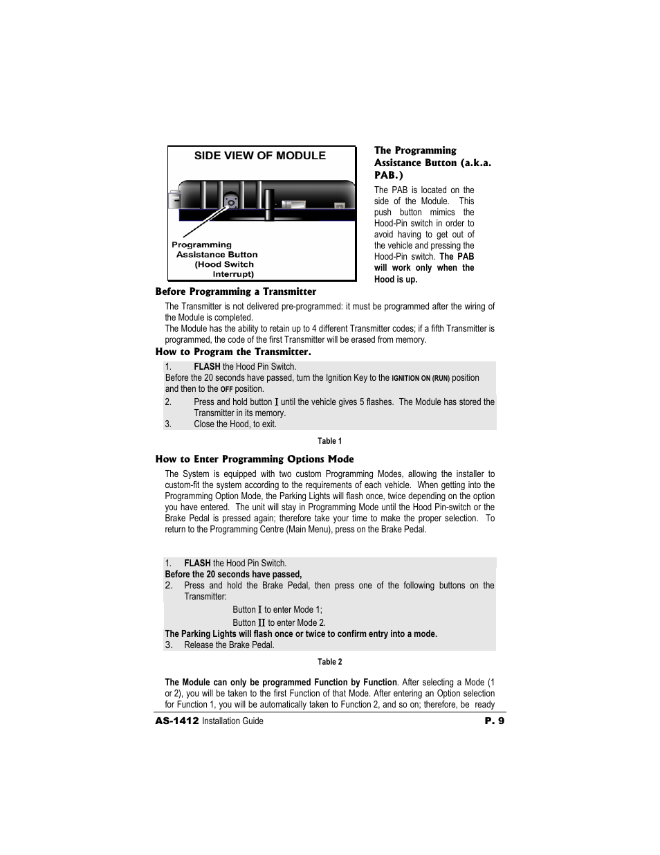 Autostart AS-1412 User Manual | Page 9 / 14