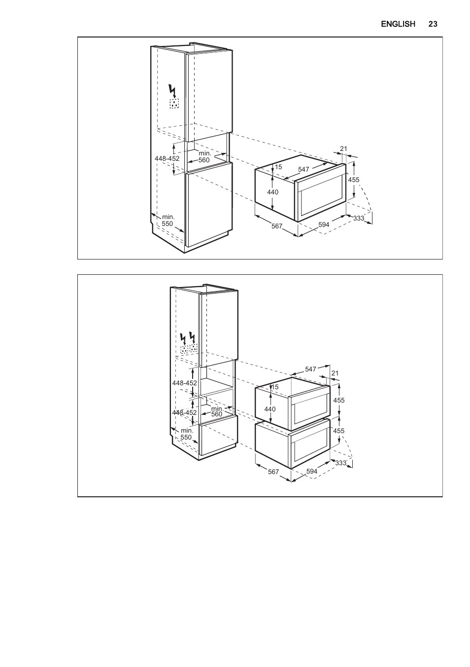 AEG KE8404001M User Manual | Page 23 / 32
