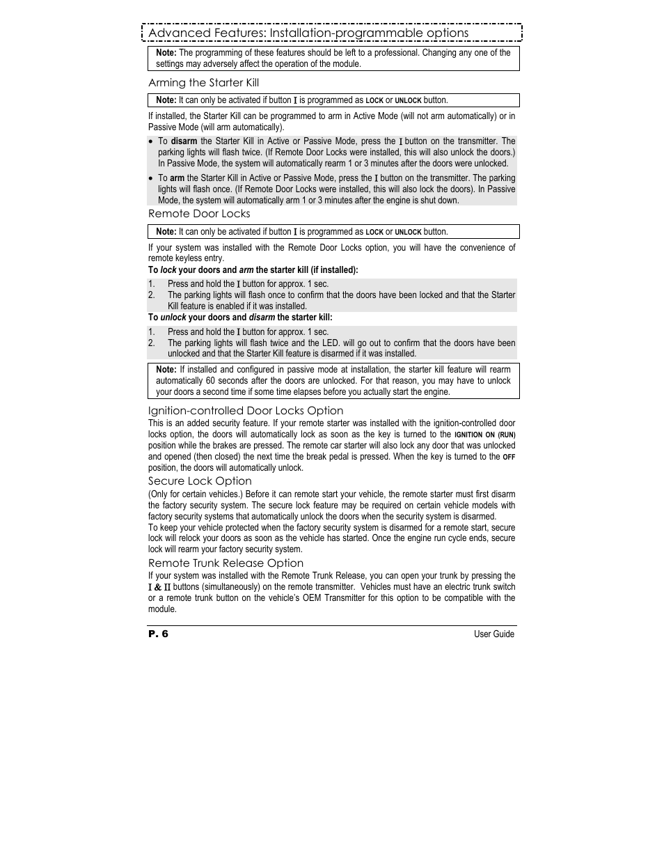 Autostart AS-1252 User Manual | Page 6 / 9