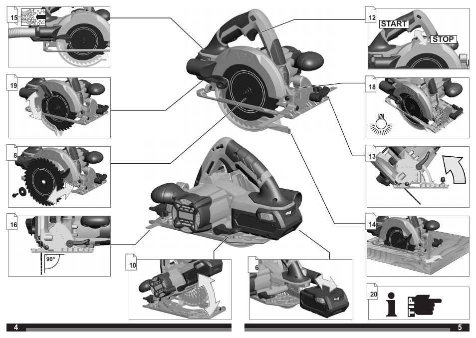 AEG BKS 18 User Manual | Page 3 / 41