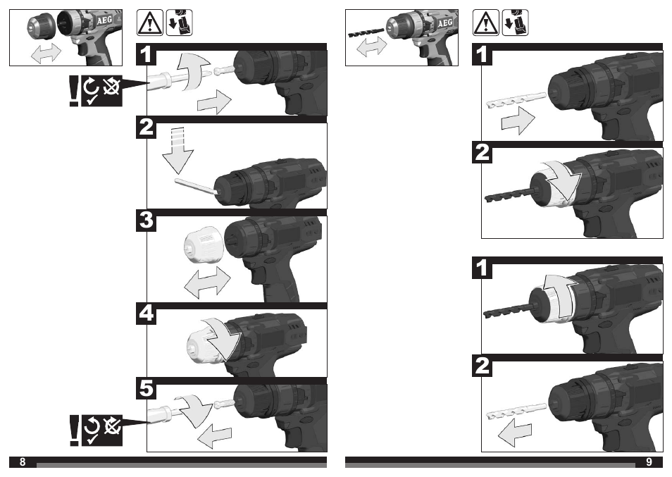 AEG BSB 12C2 User Manual | Page 5 / 37