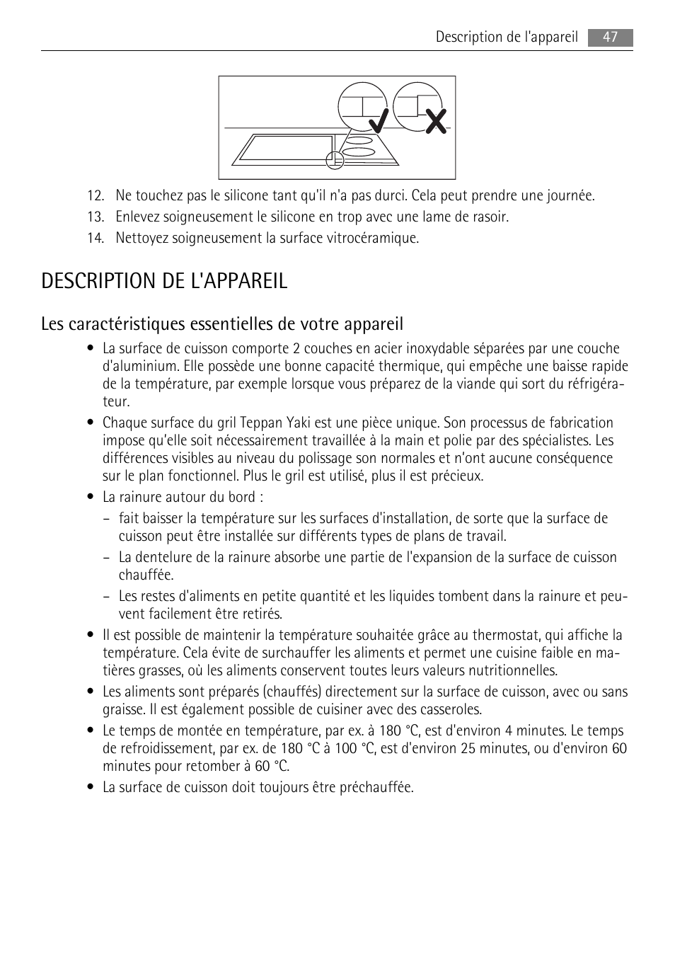 Description de l'appareil | AEG HC411520GB User Manual | Page 47 / 76