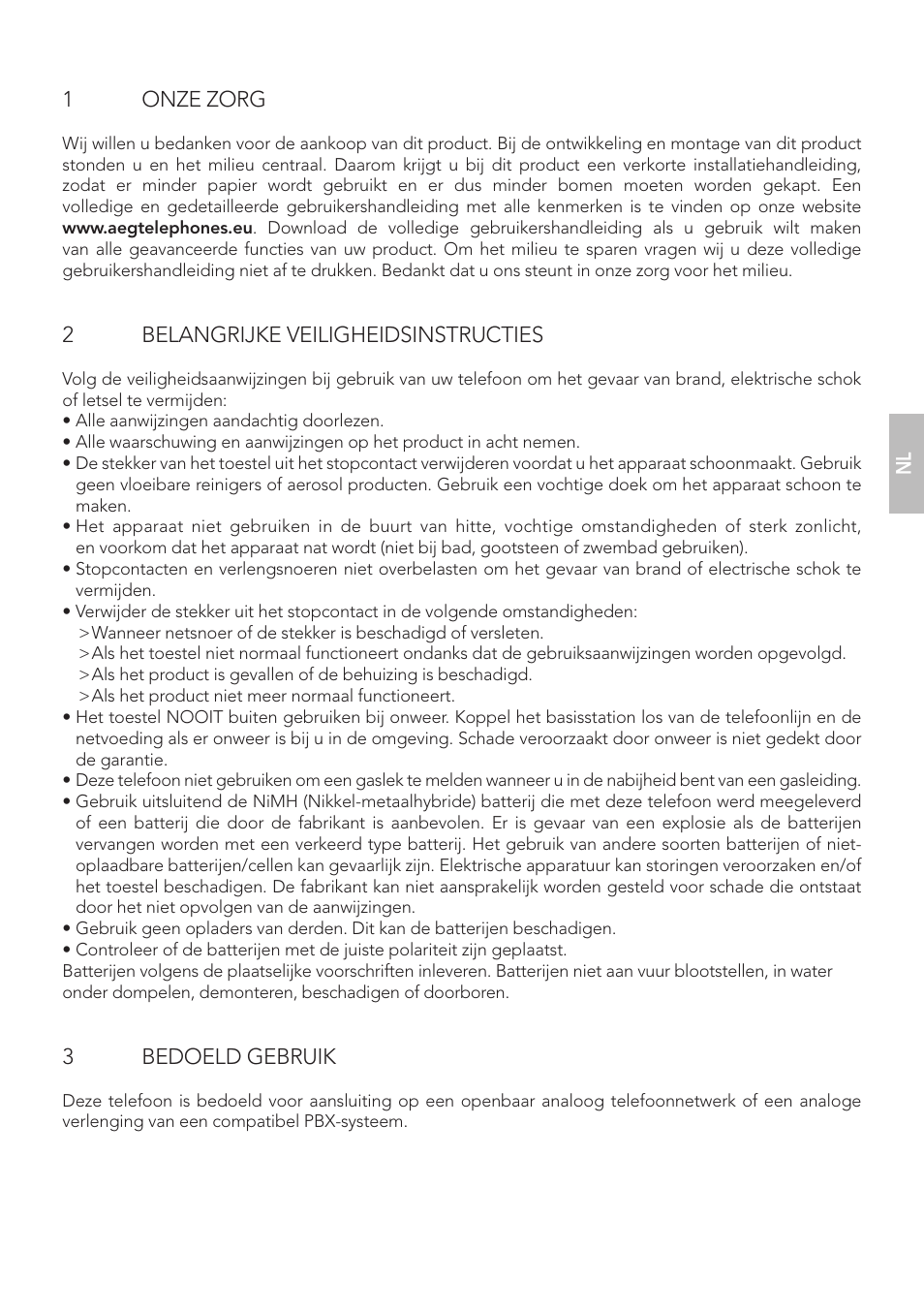 AEG Boomerang User Manual | Page 35 / 112