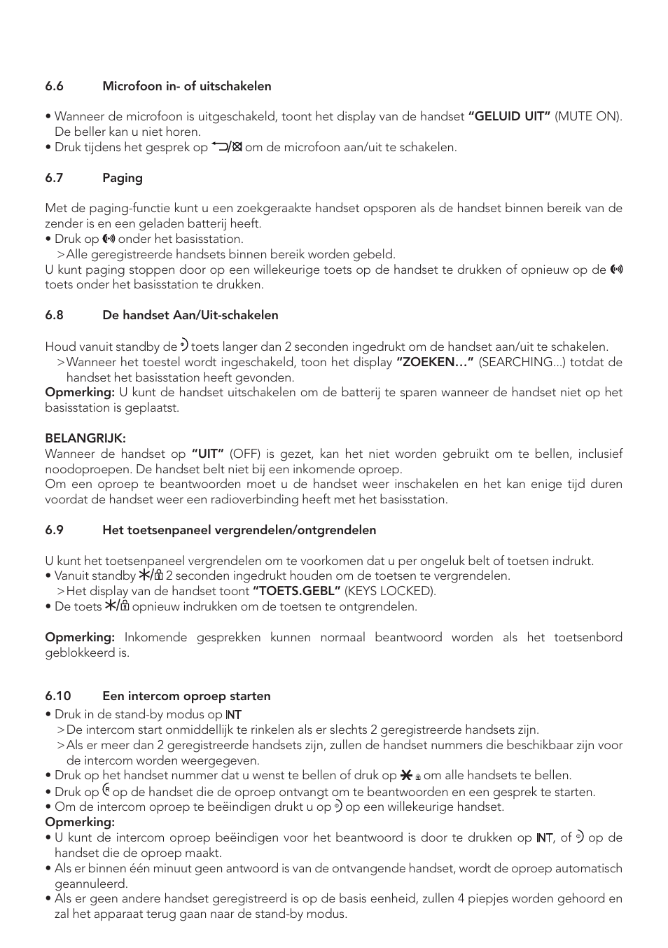 AEG Boomerang User Manual | Page 40 / 112