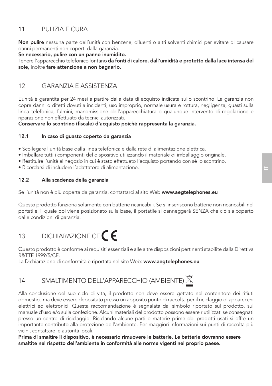 AEG Boomerang User Manual | Page 55 / 112