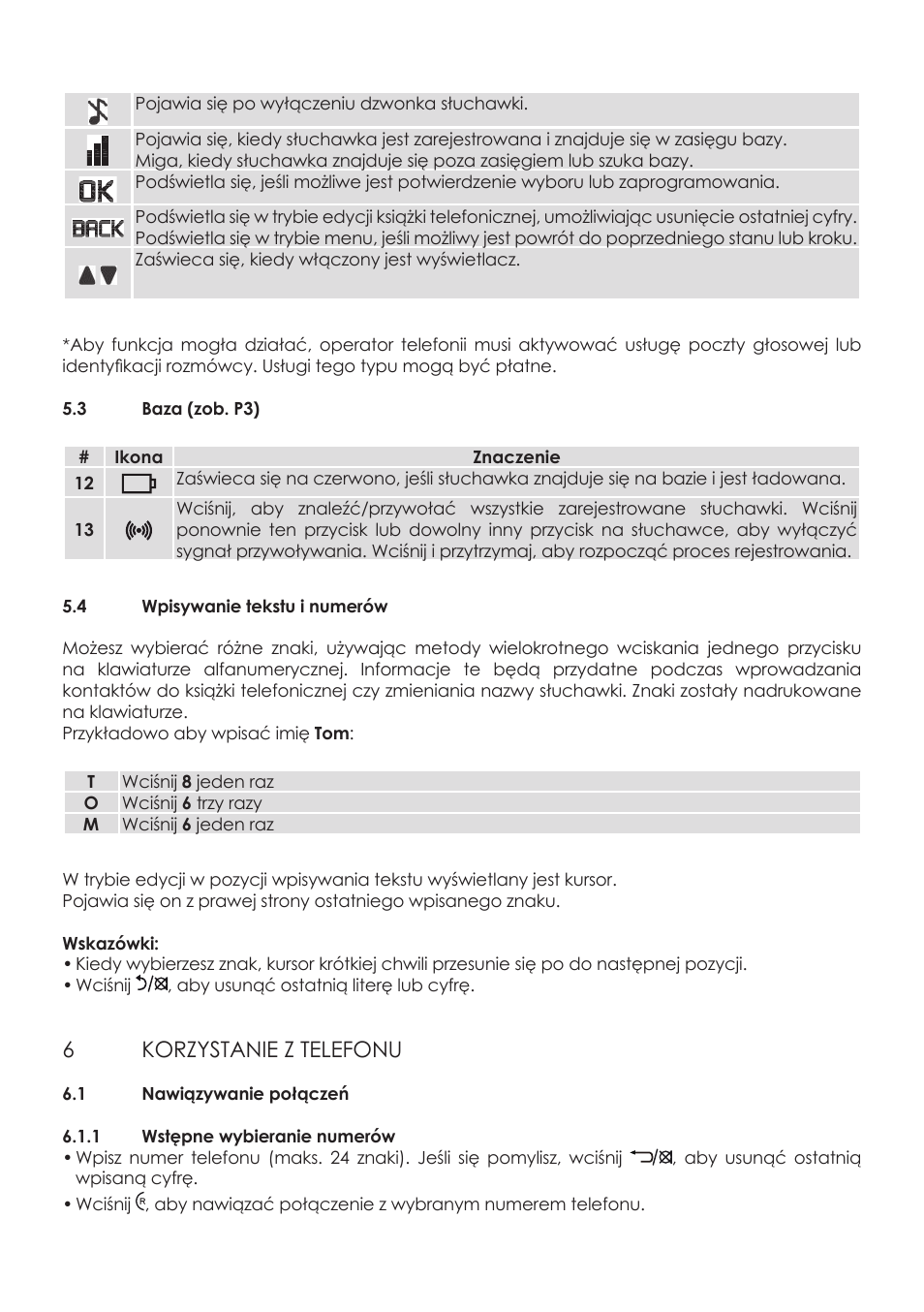 6korzystanie z telefonu | AEG Boomerang User Manual | Page 70 / 112
