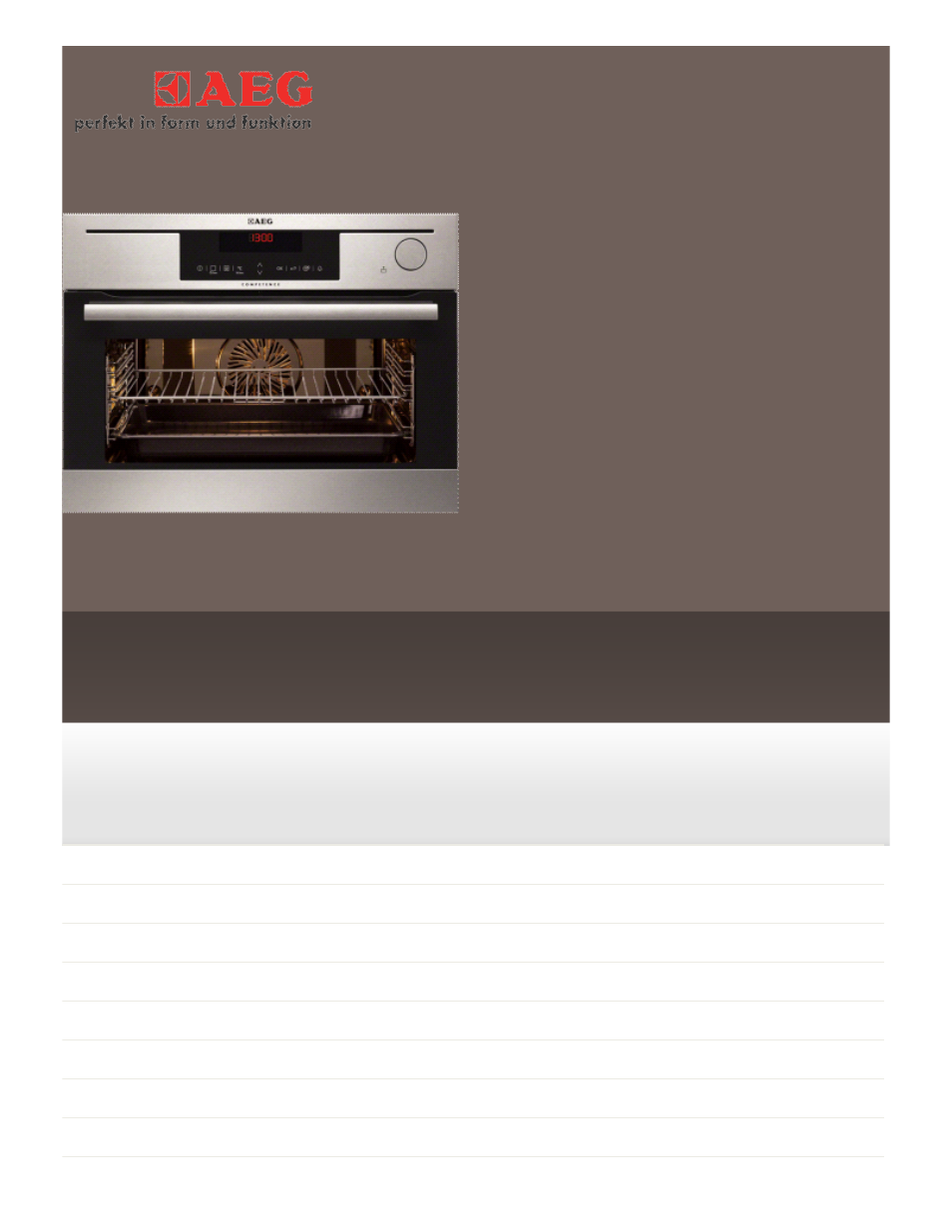AEG KS8400501M User Manual | 2 pages