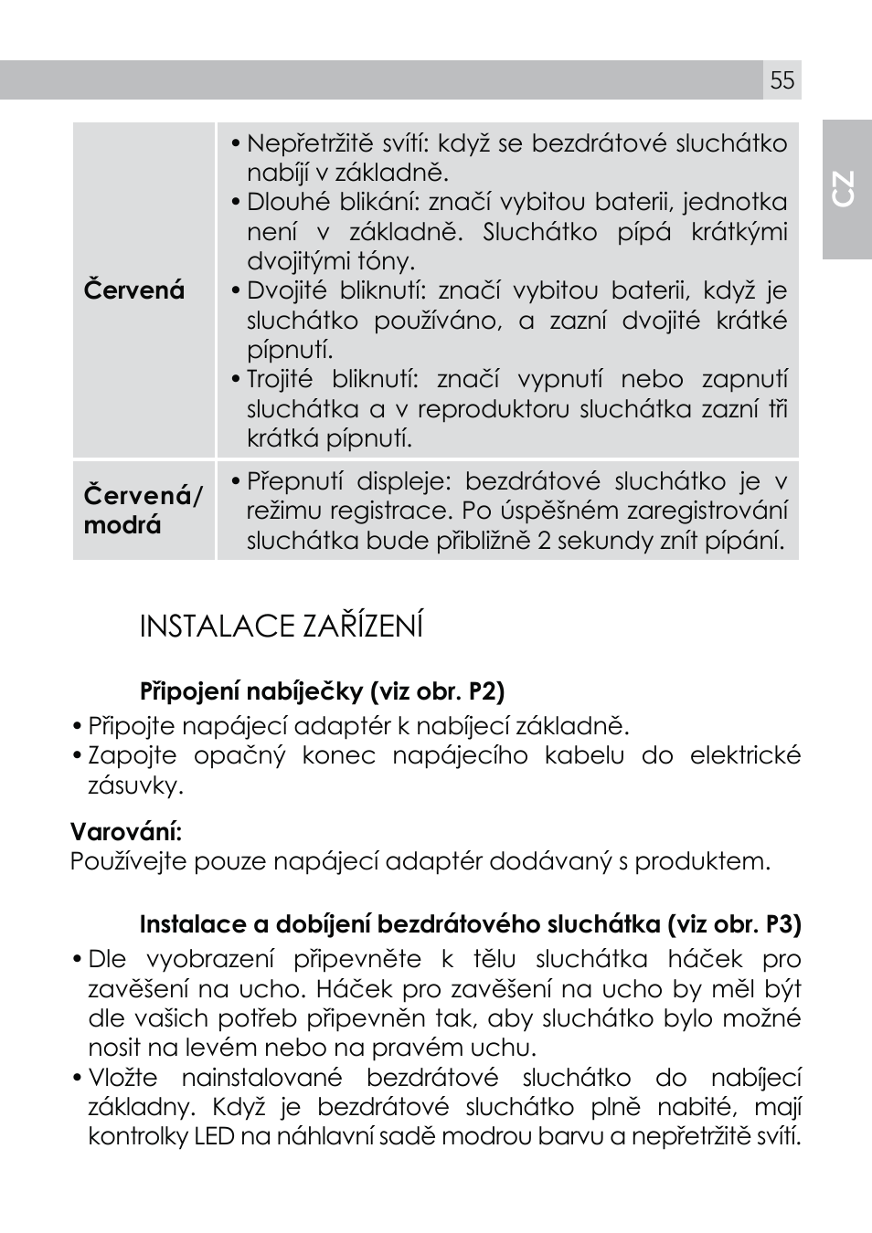 AEG Voxtel roam User Manual | Page 55 / 60