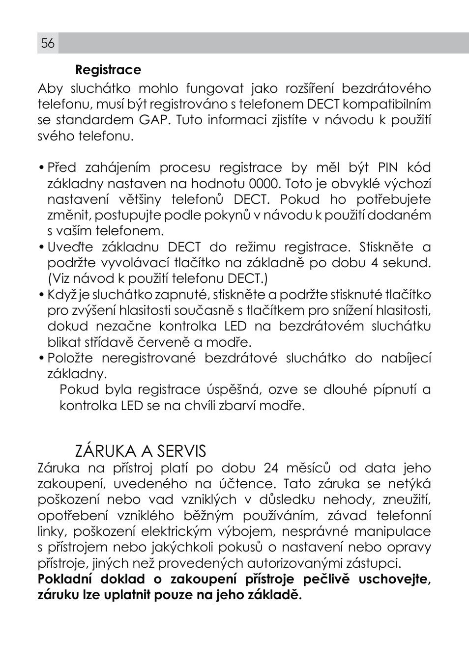 AEG Voxtel roam User Manual | Page 56 / 60