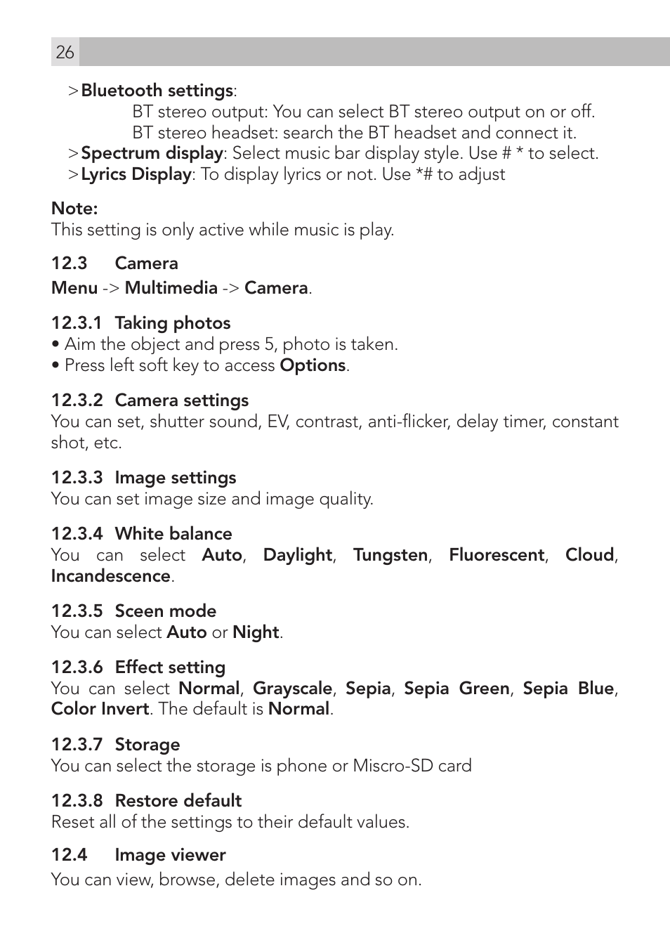 AEG Voxtel M400 User Manual | Page 26 / 40