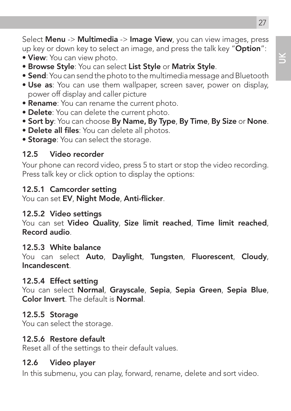 AEG Voxtel M400 User Manual | Page 27 / 40